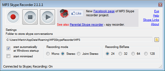 free skype call recorder windows 7