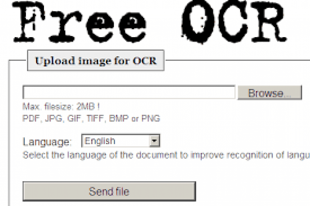 free online ocr