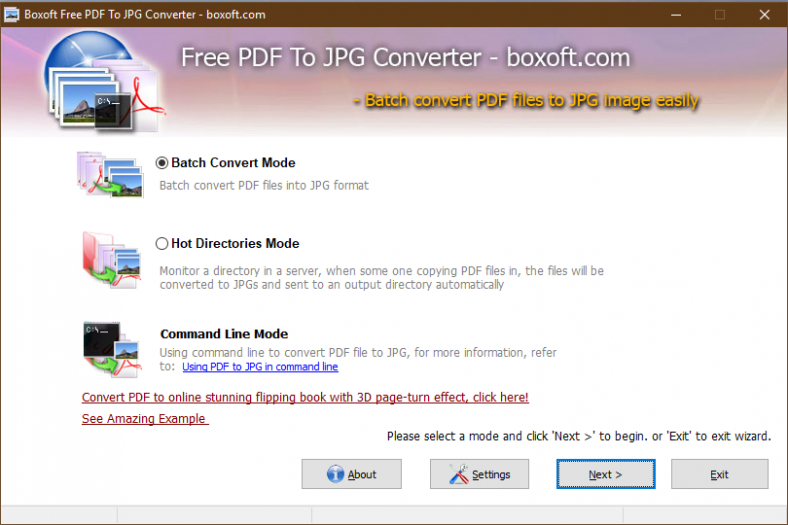 free convert pdf to jpg software download