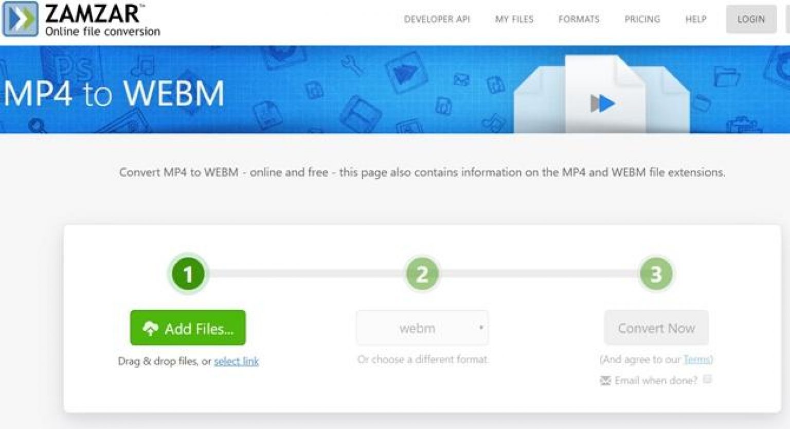 webm converter to mp4 download