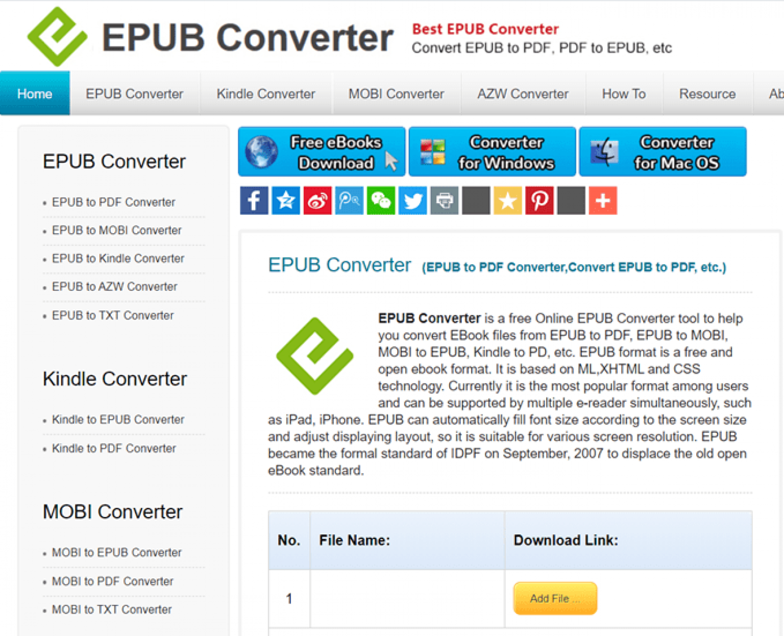 epub converter for mac free
