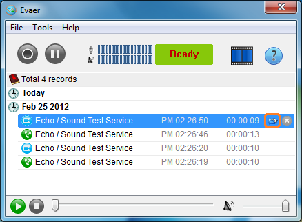 remouse standard recording for skype