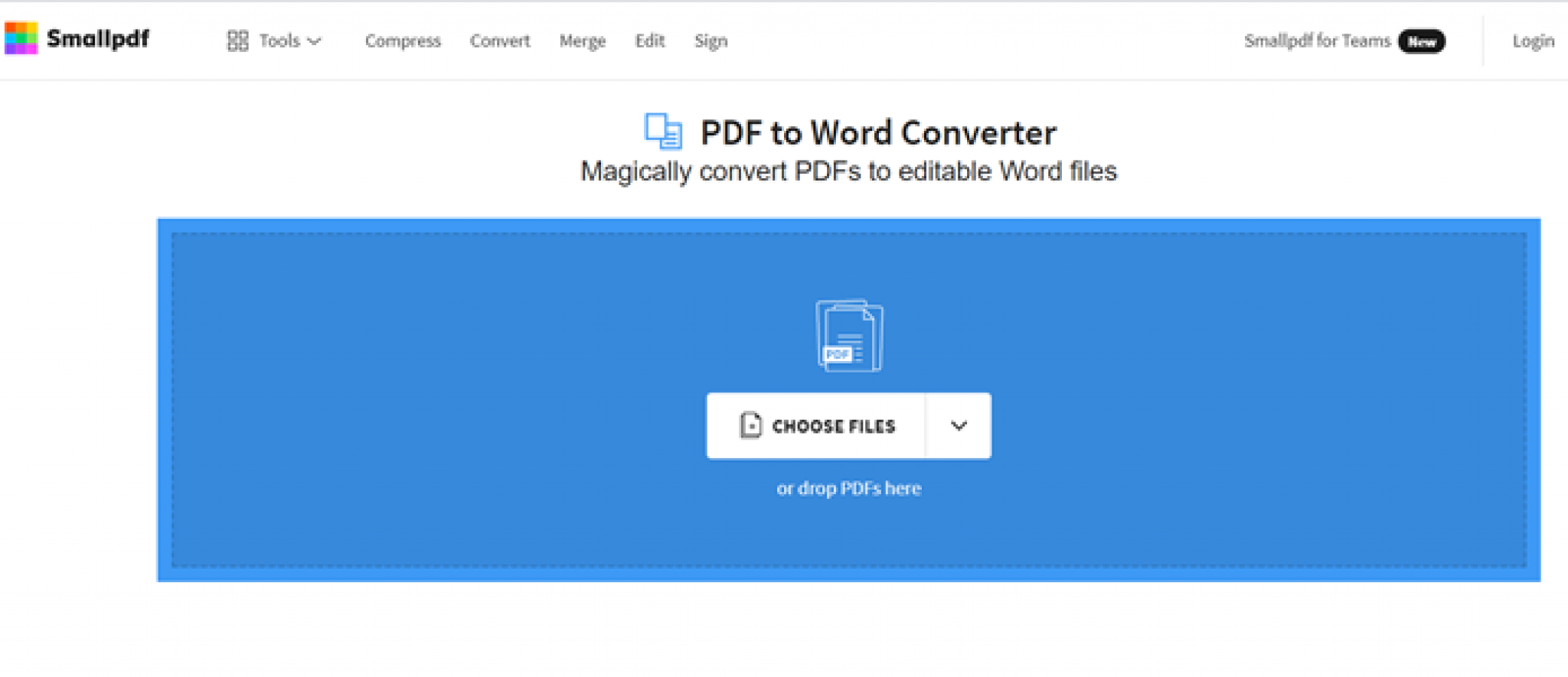 online word to pdf converter without changing format