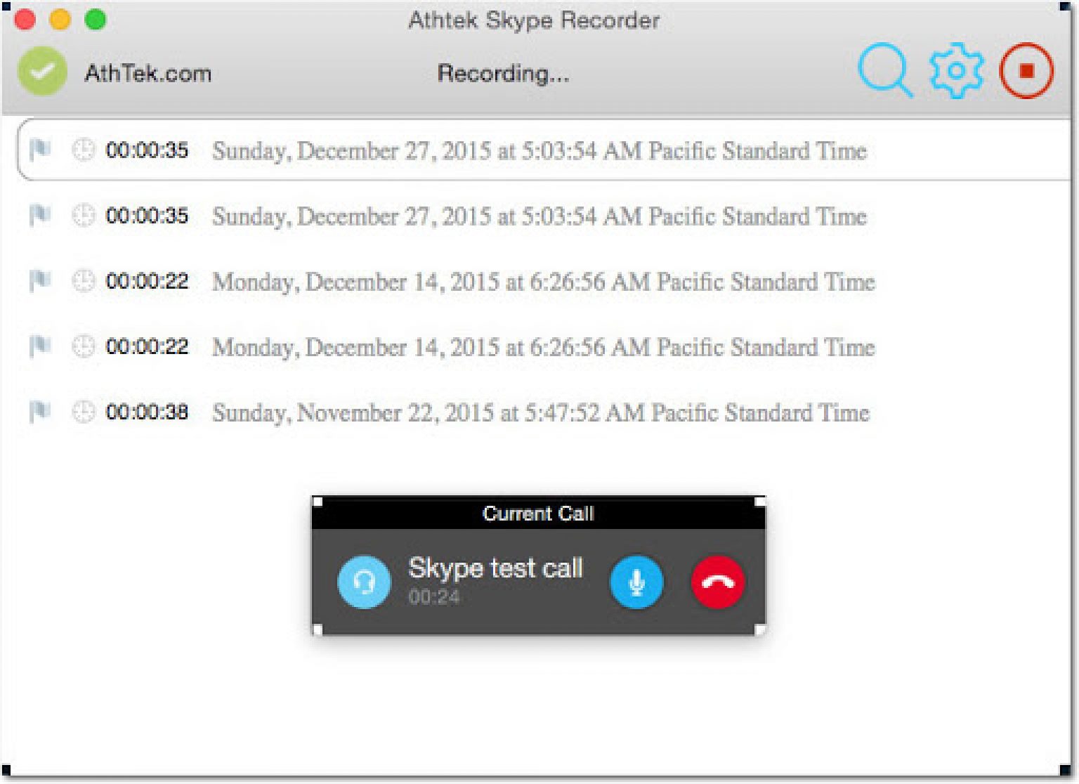 how to record audio and video for a skype call on a mac