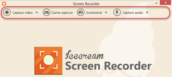 how long does ice cream recorder record for